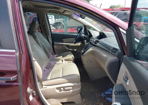 2014 Honda Odyssey Ex-L z USA, uszkodzony, nr VIN 5FNRL5H67EB079793